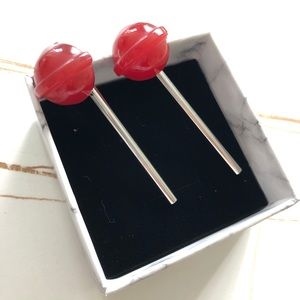 Lollipop Earrings 925 Silver